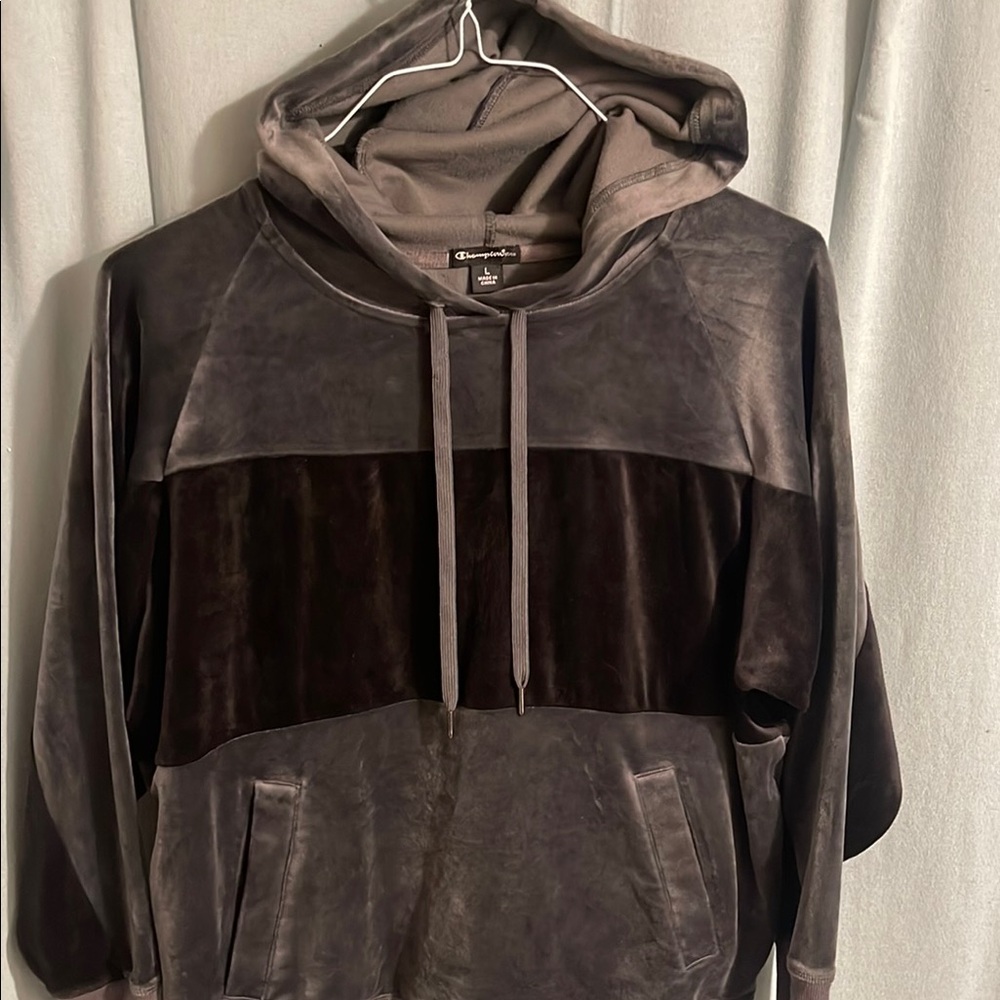 Champion Men's Gray Hoodie